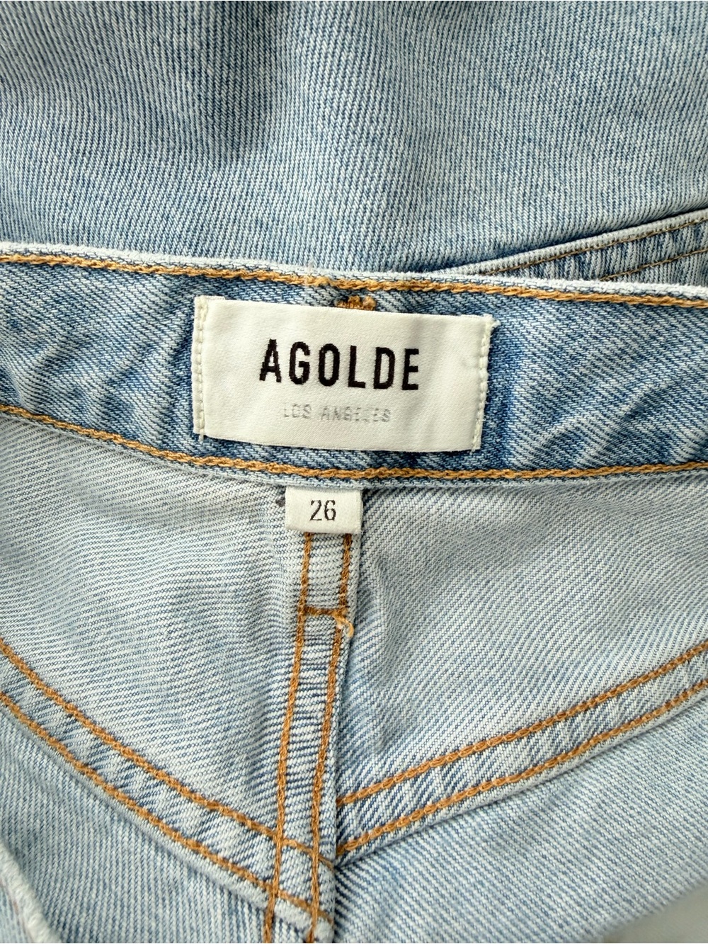 Agolde Riley High Rise Cropped Jeans - Picture 12 of 14